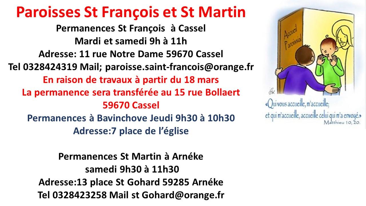 Infos Paroissiales